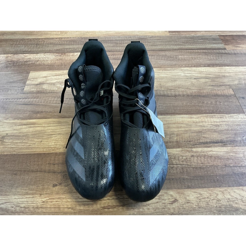 NEW Adidas Adizero Chaos Black Lineman Football Cleats Men's Size 11 - ID9103 - Picture 6 of 7